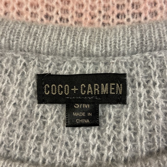 Coco + Carmen Polyester Sweater - Picture 2 of 4